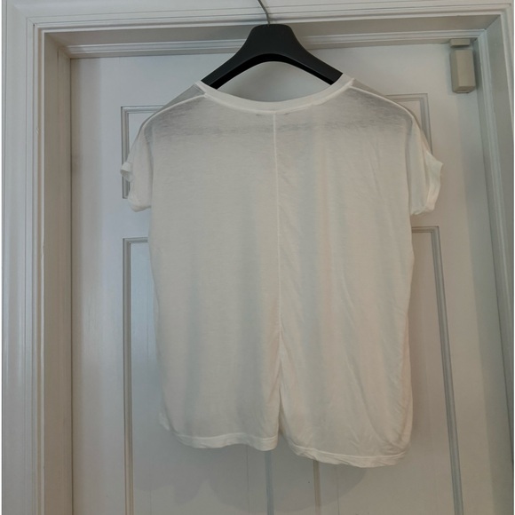 3/$30 Brandy Melville cropped off white very light top size M/L - Picture 3 of 5